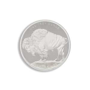 1 oz Silver Round - Buffalo Design .999 - Frontier Mint (New)
