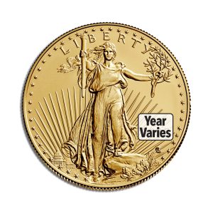 1 oz Gold Eagle - BU (Year Varies).