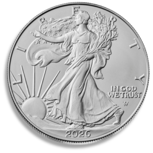 American Silver Eagle – 2026 – BU - Tubes
