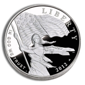 2012-P $1 Star-Spangled Banner Silver Commem - Proof