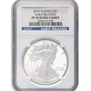2010-W Proof Silver Eagle NGC PF70 Early Releases