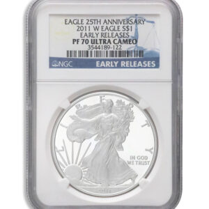 2011-W Proof Silver Eagle NGC PF70 Early Releases