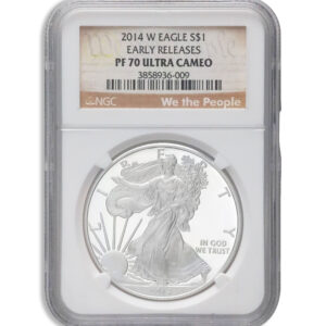 2014-W Proof Silver Eagle NGC PF70 Early Releases