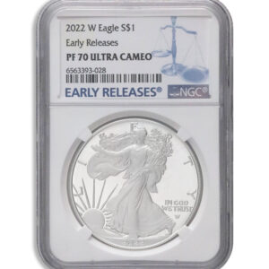 2022-W Proof Silver Eagle NGC PF70 Early Releases