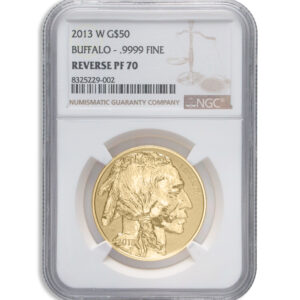 2013-W $50 Reverse Proof Gold Buffalo NGC PF70