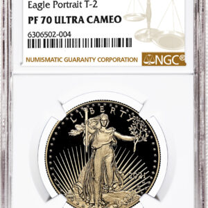 2021-W 1 oz Proof Gold Eagle $50 NGC PF70 - Type 2