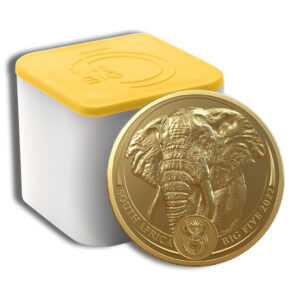 2022 1 oz Gold South Africa Big 5 Elephant Coin – Series I