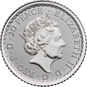 1/10 oz Great Britain Silver Britannia - BU (Year Varies)