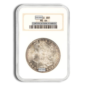 Pre-1921 Morgan Dollar - NGC MS64 (Toned)