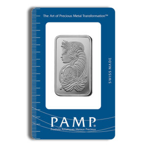 1 oz Palladium Bar - PAMP Fortuna (Carded)